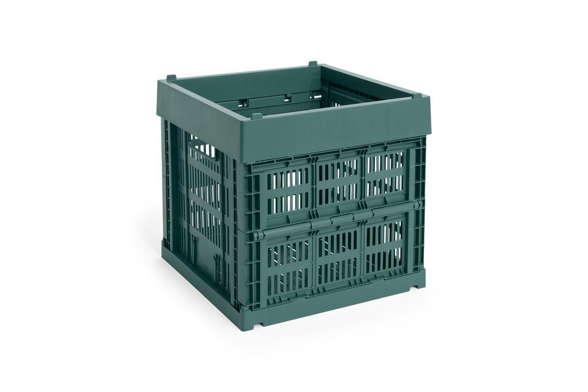 Colour Crate Cube kasse - Dark green